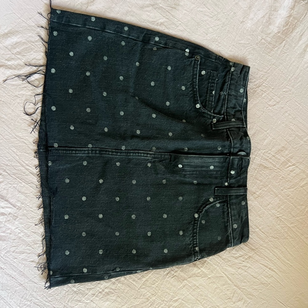 Current Elliot denim skirt